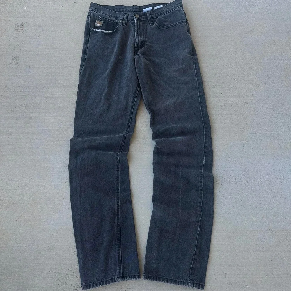 Vintage Black Denim Jeans Size 30